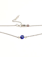 Load image into Gallery viewer, Evil Eye necklace, evil eye choker necklace
