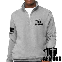 Load image into Gallery viewer, 7 ARMORS QUARTER-ZIP SWEATSHIRT
