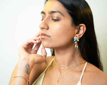 Load image into Gallery viewer, Swarovski Crystal Droplet Necklace: Many Colors Available
