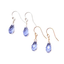 Load image into Gallery viewer, Swarovski Crystal droplet earrings

