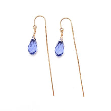 Load image into Gallery viewer, Swarovski Crystal droplet earrings
