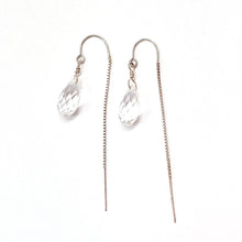 Load image into Gallery viewer, Swarovski Crystal droplet earrings
