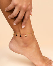 Load image into Gallery viewer, Sabina Star Charm Anklet
