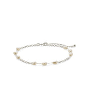 Load image into Gallery viewer, Allie Stationed Pearl Anklet
