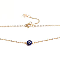 Load image into Gallery viewer, Evil Eye necklace, evil eye choker necklace

