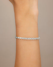 Load image into Gallery viewer, Corey Bezel CZ Tennis Bracelet
