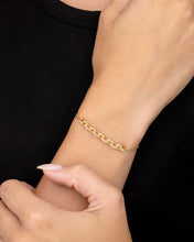 Load image into Gallery viewer, Harley CZ Interlocking Chain Bracelet
