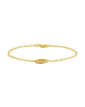 Load image into Gallery viewer, Raemy CZ Rose Petal Station Bracelet
