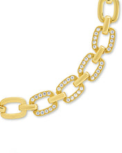Load image into Gallery viewer, Fiona CZ Statement Chain Link Bracelet

