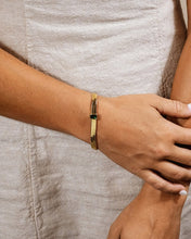 Load image into Gallery viewer, Calder Station CZ Herringbone Bracelet
