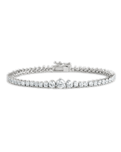 Load image into Gallery viewer, Tatum CZ Tennis Bracelet
