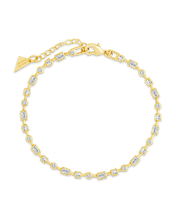 Load image into Gallery viewer, Camden CZ Staggered Tennis Bracelet
