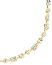 Load image into Gallery viewer, Camden CZ Staggered Tennis Bracelet

