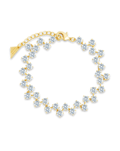 Load image into Gallery viewer, Carson CZ Tennis Bolo Bracelet
