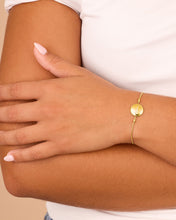 Load image into Gallery viewer, Sterling Silver CZ Constellation Disk Bolo Bracelet
