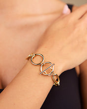 Load image into Gallery viewer, Linked Toggle Bracelet

