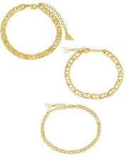 Load image into Gallery viewer, Anchor Chain Bracelet Set
