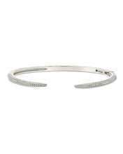 Load image into Gallery viewer, CZ Open Spike Cuff Bracelet
