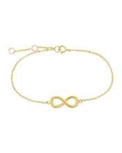Load image into Gallery viewer, Sterling Silver Delicate Infinity Bracelet
