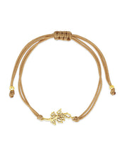 Load image into Gallery viewer, Sterling Silver Birth Flower Bolo Bracelet
