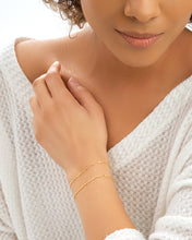 Load image into Gallery viewer, Sterling Silver Chloe Chain Bracelet Set of 2
