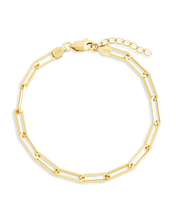 Load image into Gallery viewer, Sterling Silver Paperclip Chain Bracelet
