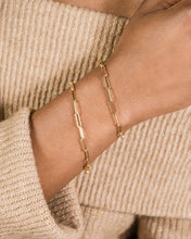 Load image into Gallery viewer, Sterling Silver Paperclip Chain Bracelet
