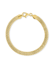 Load image into Gallery viewer, Sterling Silver Mesh Chain Bracelet
