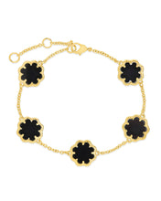 Load image into Gallery viewer, Rose Petal Station Bracelet

