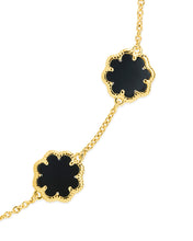 Load image into Gallery viewer, Rose Petal Station Bracelet
