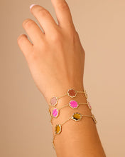 Load image into Gallery viewer, Rose Petal Station Bracelet
