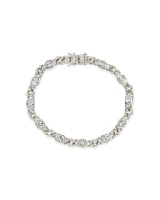 Load image into Gallery viewer, Cassie CZ Bezel Tennis Bracelet
