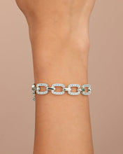 Load image into Gallery viewer, Fiona CZ Statement Chain Link Bracelet
