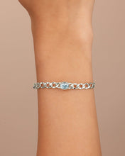 Load image into Gallery viewer, Rebel Station CZ Curb Chain Bracelet
