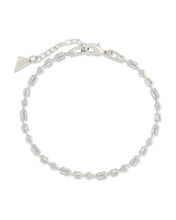Load image into Gallery viewer, Camden CZ Staggered Tennis Bracelet
