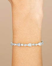Load image into Gallery viewer, Sterling Silver Wyatt CZ Tennis Bracelet
