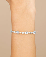Load image into Gallery viewer, Sterling Silver Wyatt CZ Tennis Bracelet
