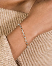 Load image into Gallery viewer, Sterling Silver Paperclip Chain Bracelet
