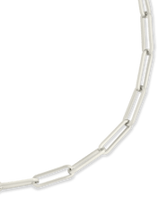 Load image into Gallery viewer, Sterling Silver Paperclip Chain Bracelet
