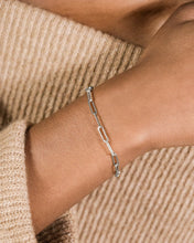 Load image into Gallery viewer, Sterling Silver Paperclip Chain Bracelet
