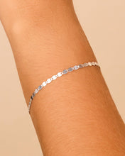 Load image into Gallery viewer, Sterling Silver Estela Confetti Chain Bracelet
