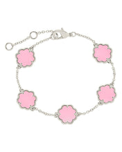 Load image into Gallery viewer, Rose Petal Station Bracelet
