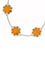 Load image into Gallery viewer, Rose Petal Station Bracelet
