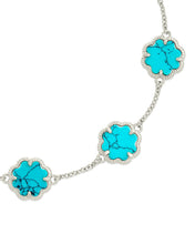 Load image into Gallery viewer, Rose Petal Station Bracelet
