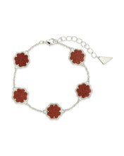 Load image into Gallery viewer, Rose Petal Station Bracelet
