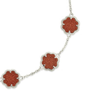 Load image into Gallery viewer, Rose Petal Station Bracelet
