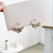 Load image into Gallery viewer, Beautiful Flower Jacket Earrings - DON GREAT
