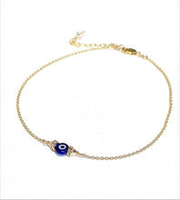 Load image into Gallery viewer, Evil Eye Anklet
