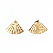 Load image into Gallery viewer, 14K GF Mini star stud earrings
