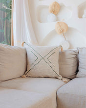 Load image into Gallery viewer, Ava Hand Stitched Cotton Pillows
